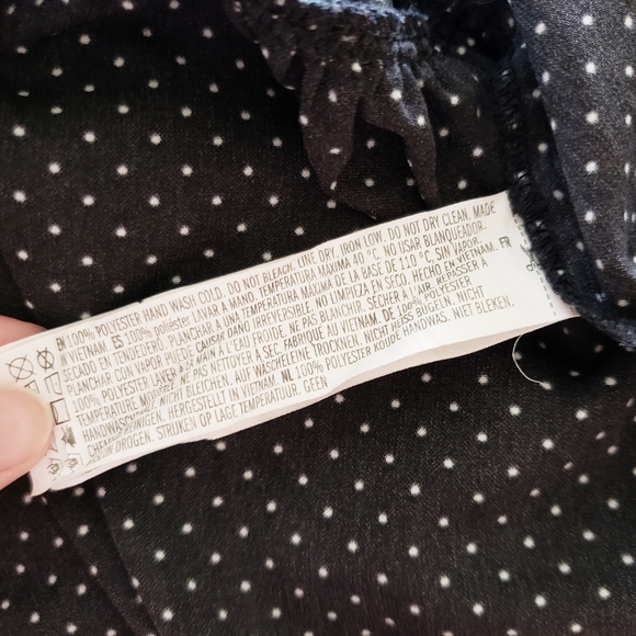 Polka Dot Ruffle Cami - Picture 7 of 7